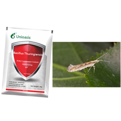 Bacillus Thuringiensis Pesticide with 16000 IU/mg Bt for Stomach Poison and Resistance Pests Control in Cotton and Chilli Crops